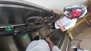 Urban Downhill in İstanbul / Maltepe street day (KAZA YAPTIM)