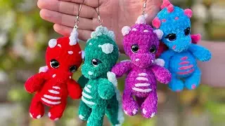 Baby Dragon crochet. Amigurumi pattern, DIY pattern.