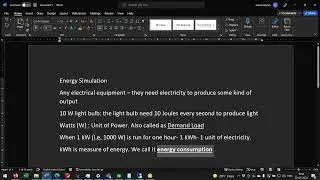 2nd march 2022 on Energy Simulation Kumar Biplab