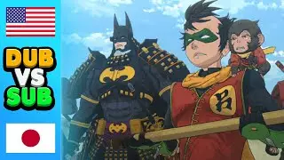 Anime Batman Ninja - Batman Movie Sub vs Dub