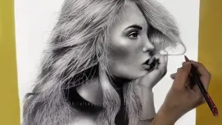 Karakalem Çizim Teknikleri - portrait drawing