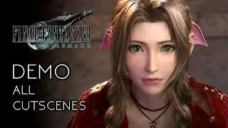 Final Fantasy 7 Remake Demo – Mini-Movie / All Cutscenes 【FF7 Remake Demo】