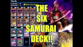 Yu-Gi-Oh Duel Links - The Six Samurai Deck #1!