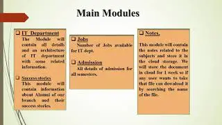 How to make major project presentation|Difficulties while making project||UniteDigitals