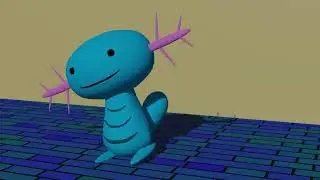Wooper Wooper 3D Animation