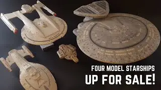 Four Star Trek Models up for Sale!