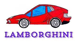 How to draw Lamborghini Drawing Popular New Video 2025