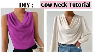 COWL NECK TUTORIAL