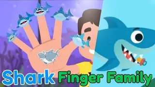Baby Shark Finger Family - Kids Songs & Nursery Rhymes