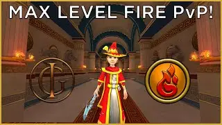 Wizard101 MAX LEVEL FIRE PvP [170] - INSANE New Rain of Fire Strat!