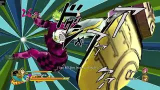JoJo's Bizarre Adventure: Eyes of Heaven Jolyne and Anasui vs Giorno and Diavolo