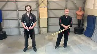 Single Sinawali [Filipino Martial Arts] With Kenpo Applications - Jamie Seabrook