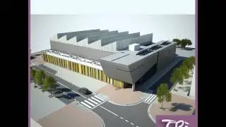 SPORTS COMPLEX BUILDING 2 3D model from CGTrader.com