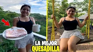 Fuimos A Probar La Mejor Quesadilla De El Salvador En Senderos *Vista Increible A Cascada Y Montañas