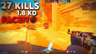 27 KILLS WITH NEW DOT CROSSHAIR! (FACEIT LVL 10 CS2 GAMEPLAY)