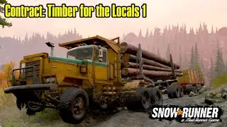 Snowrunner | Timber for the Locals 1 | Albany River - Ontario, Canada