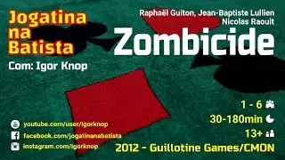 Zombicide: partida completa passo a passo em português