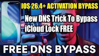 Permanent iCloud Bypass Free DNS Method 2026 🔥