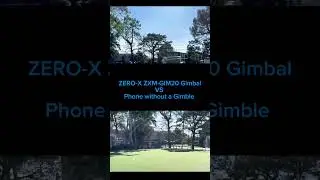 ZERO-X ZXM-GIM20 vs. Phone: See the Smooth Difference#Gimbal #Tech #zerox