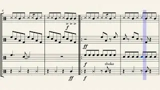 Green Drum Zone (Green Hill Zone drumline arrangement)