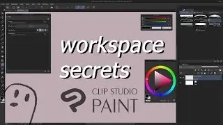 Clip Studio Paint Workspace / Interface Tips and Tricks