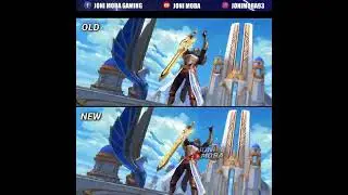 PERUBAHAN SKIN/OPTIMIZED ALUCARD LIGHTBORN SKIN COMPARISON - MOBILE LEGENDS 