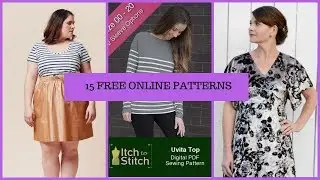 [227]Sewing|🚫Pattern No Buy🚫 and 15 FREE Online Patterns