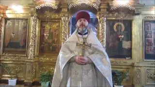 Проповедь о. Сергия на Крещение Господне