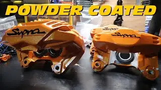 Powder Coating Supra Calipers