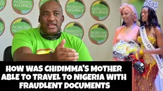 The Nigerian embassy helped Chidimma 's mother to travel to Nigeria with fraudulent documents