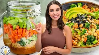 Couscous Salad Recipe | Meal Prep & Cold Soak Options!