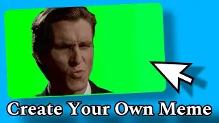 How To Create Your Own Green Screen Meme | CapCut Easy Tutorial