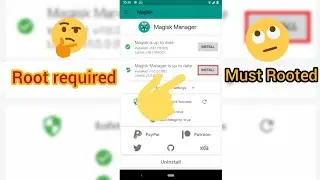 How to install Magisk Manager😁 without