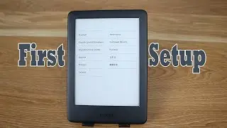 First Time Setup Kindle