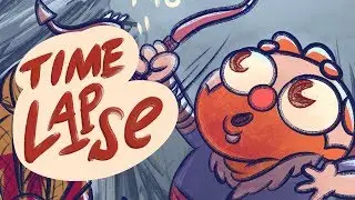 God of War - Artwork Timelapse!