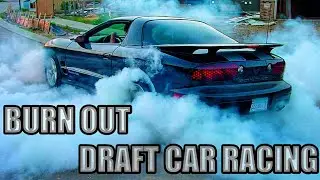 Draft Racing & Car Burn Out in Montreal QC..
