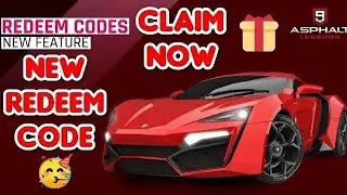 Asphalt 9 🆓🎁 - New LIMITED TIME REDEEM Code - Hurry Up!! Claim FAST 🥳 12-July-2024