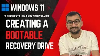 How to make a recovery media on Windows 11