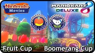 Mario Kart 8 Deluxe - Fruit Cup and Boomerang Cup (4 Players)