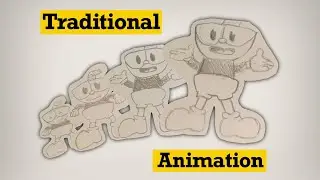 I Did Traditional Animation For The First Time! | Cuphead