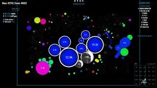 Agar.io - Funny Teamplay takeover #43 Sabr Clan