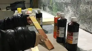 Помощник за работой. Выбор цветов морилки
