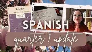 3 months in - 2023 spanish language learning goals