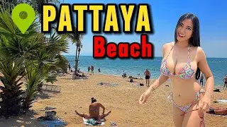 PATTAYA TODAY : How is Thailand Now!! JOMTIEN BEACH & DONGTAN BEACH PATTAYA-4k walking tour 