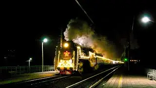 Паровоз П36-0218 с поездом 8891 