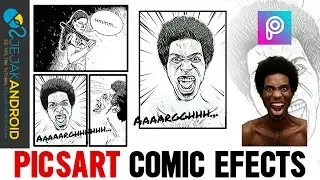How to Edit Photos into Effects of Japanese Comics with Picsart | Jejak Android