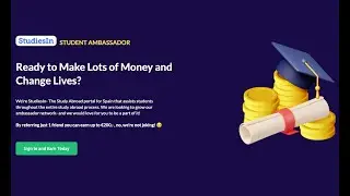 Maximize Your Earnings with StudiesIn's Ambassador Program | Join Now!