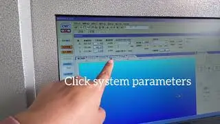 How to set parameters for cnc router Nc studio