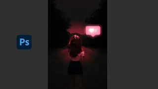 Photoshop Manipulation - Adding Glowing Broken Love Instagram Photo Effect Photoshop Tutorial