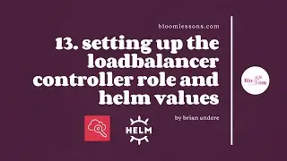 13.Create LoadBalancer Controller Role and Helm Values